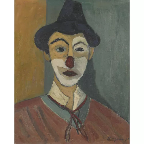 Georges Borgeaud — Porträt eines Clowns.