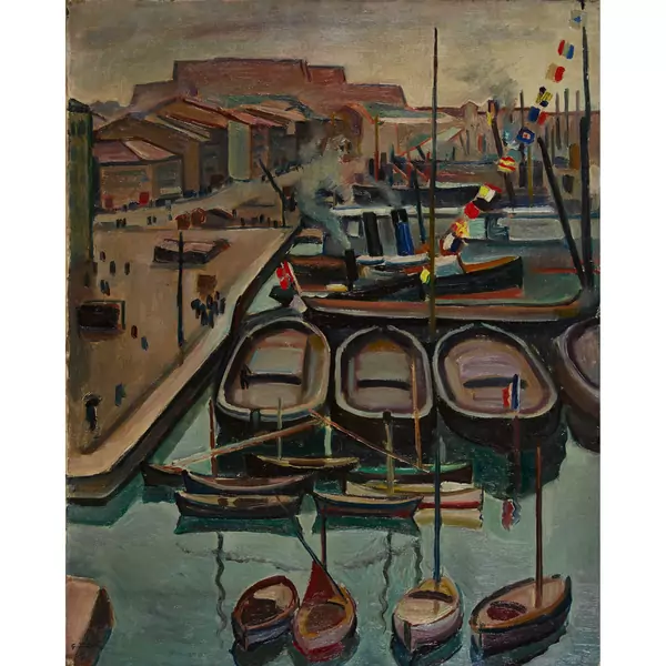 Der Quai des Belges im Hafen von Marseille