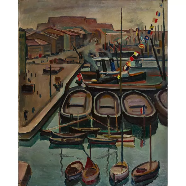 Der Quai des Belges am Hafen von Marseille