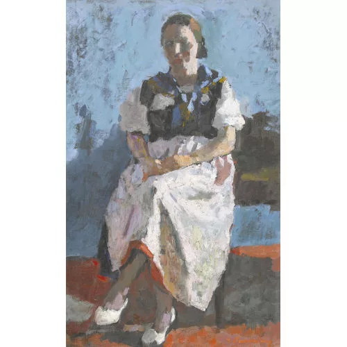 Georges Dessouslavy — "Femme costumée".