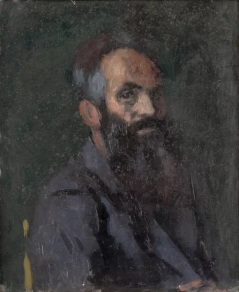 Georges Dessouslavy — Etude d'un portrait d'homme