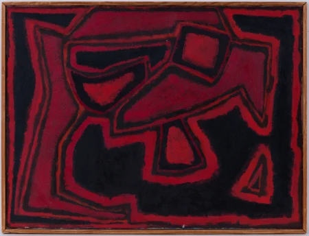 Nature morte" en rouge