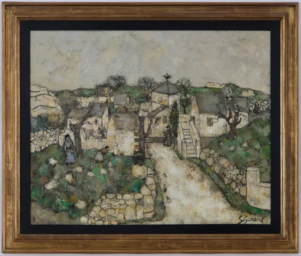 Georges Girard — "Les toits gris"