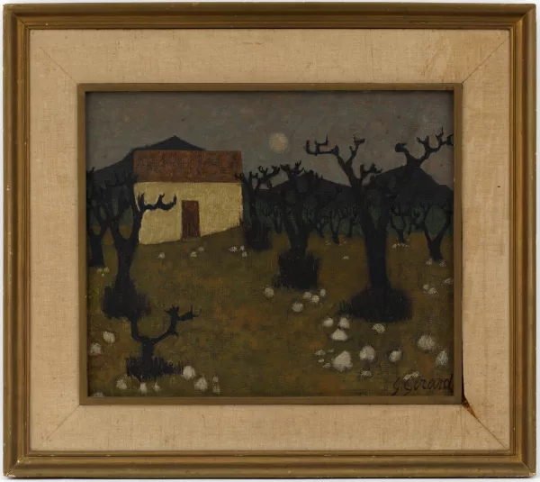 Georges Girard — Oliviers près des Baux