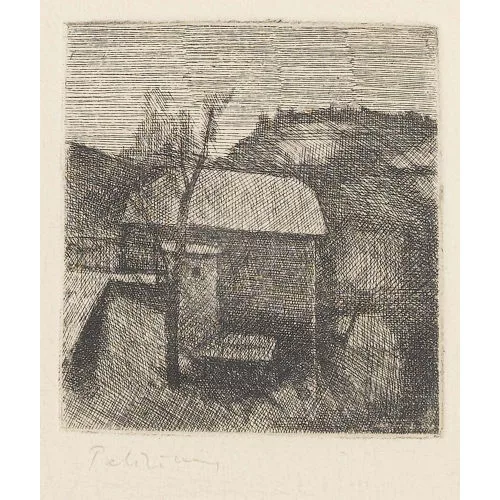 Gérard de Palézieux — "Le moulin du Trou à Mièges".