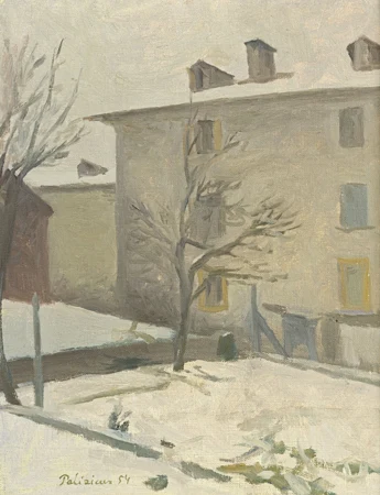 Paysage enneigé