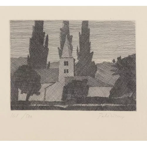 Gérard de Palézieux — "Notre-Dame des Marais à Sierre I".