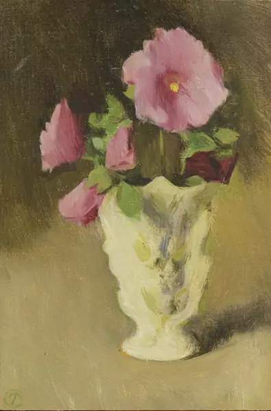 Gérard de PALEZIEUX (1919-2012), "Nature morte aux fleurs", Huile sur toile — DognyAuction