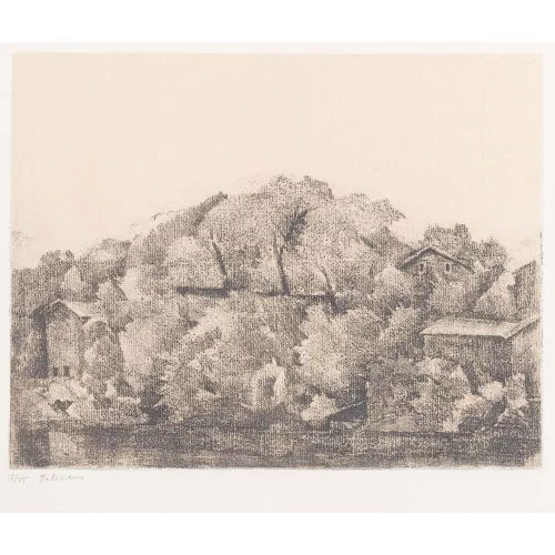 Gérard de Palézieux — "Granges à Varone".