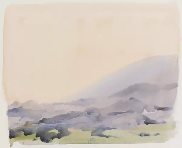 Gérard de PALEZIEUX (1919-2012), "Paysage de montagne" — DognyAuction