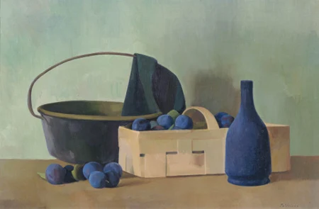 Nature morte aux prunes