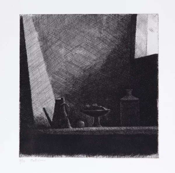 Gérard de Palézieux — Nature morte au soupirail"