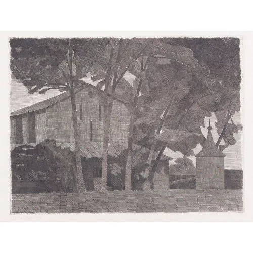 Gérard de Palézieux — Une grange.
