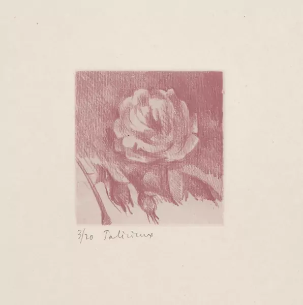 Gérard de PALEZIEUX (1919-2012), "Rose" — DognyAuction