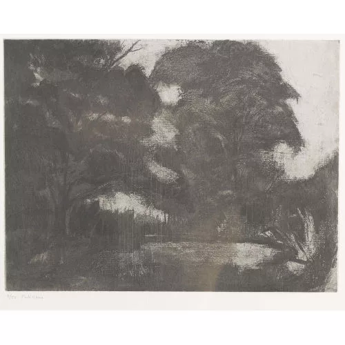Gérard de Palézieux — "Étang à Salquenen".