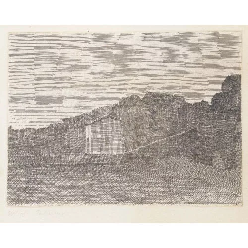 Gérard de Palézieux — "Paysage à Grignan".