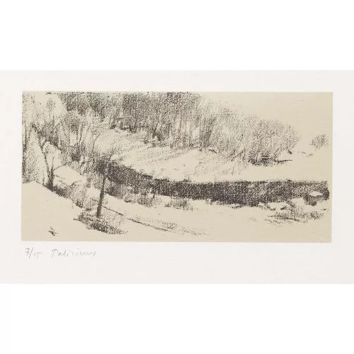 Gérard de Palézieux — "Le Rhône sous Varone".