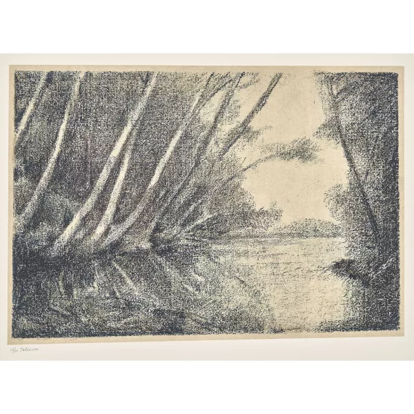 Gérard de Palézieux — "La rivière à Salquenen".