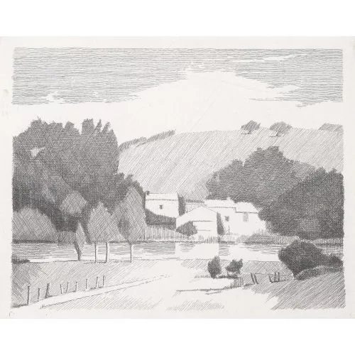 Gérard de Palézieux — Une ferme.