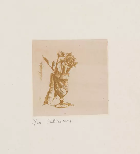 Gérard de PALEZIEUX (1919-2012), "Bouquet de roses" — DognyAuction