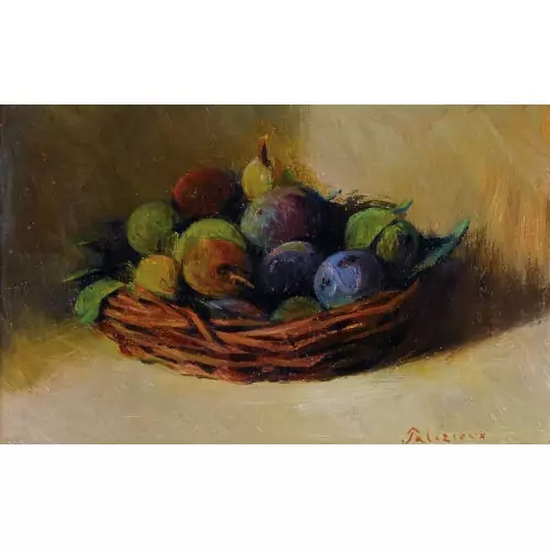 Corbeille de prunes