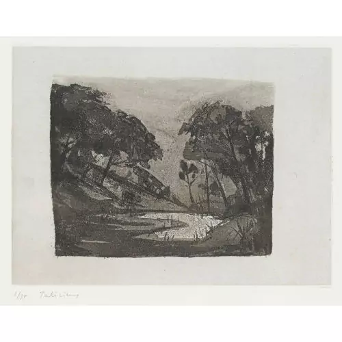 "Étang à Salquenen"