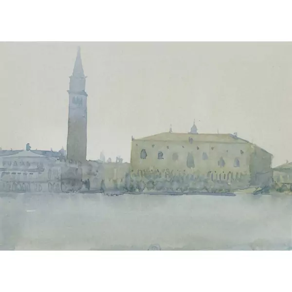 Blick auf Venedig mit dem Markusturm