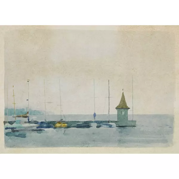 "Le port de Morges"