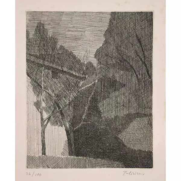 "Arbres au soleil"