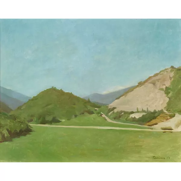 Vue du Valais