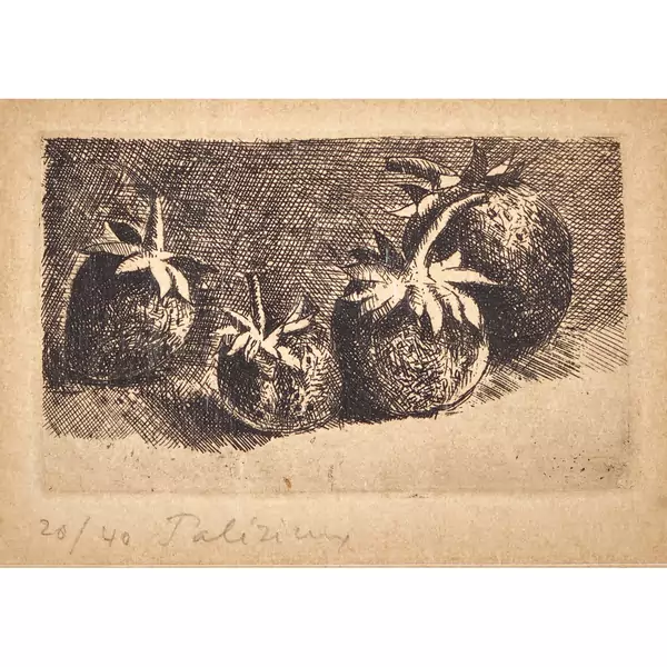 "Nature morte aux fraises"