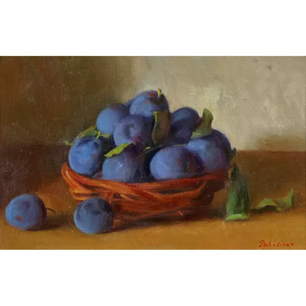 Nature morte aux prunes