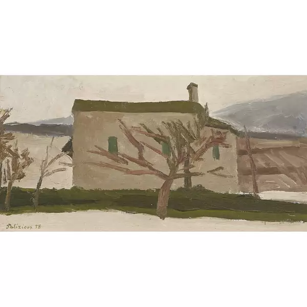 Winterlandschaft mit Kapelle