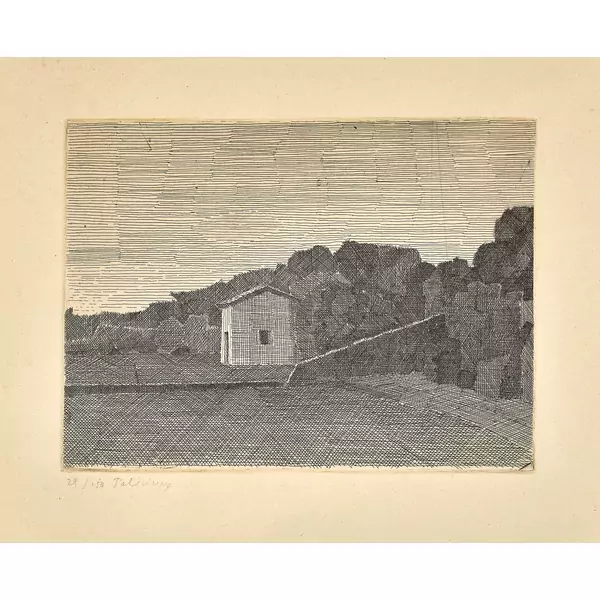 "Paysage à Grignan"
