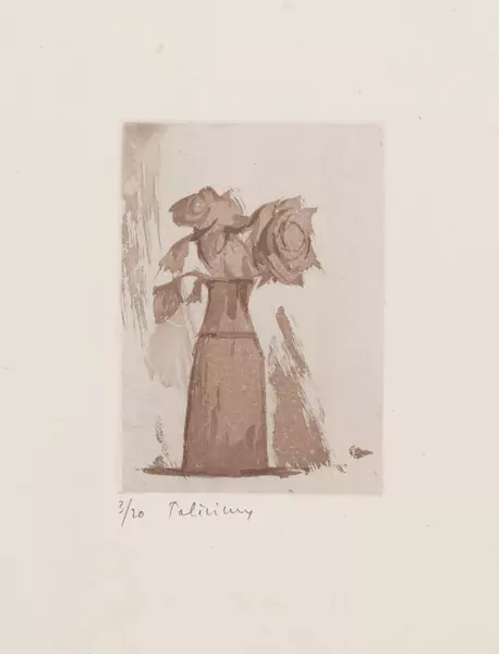 Gérard de PALEZIEUX (1919-2012), "Bouquet de roses" — DognyAuction