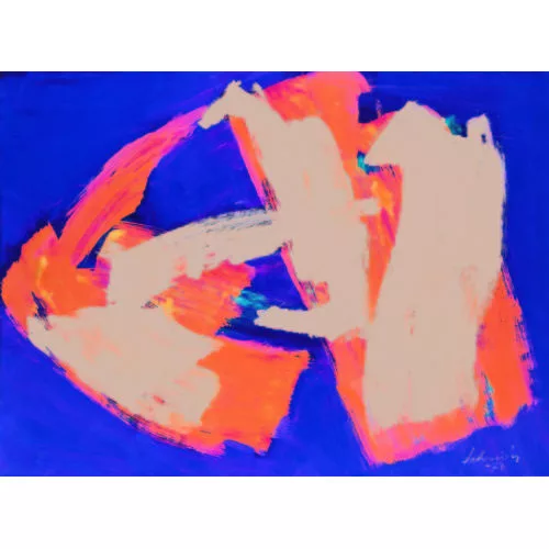 GÉRARD ERNEST ALBERT SCHNEIDER — Abstrakt-expressionistische Komposition.