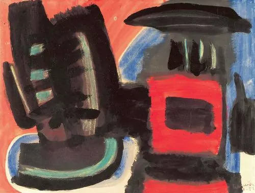 GERARD SCHNEIDER — Komposition. 1952. — Koller Auktionen
