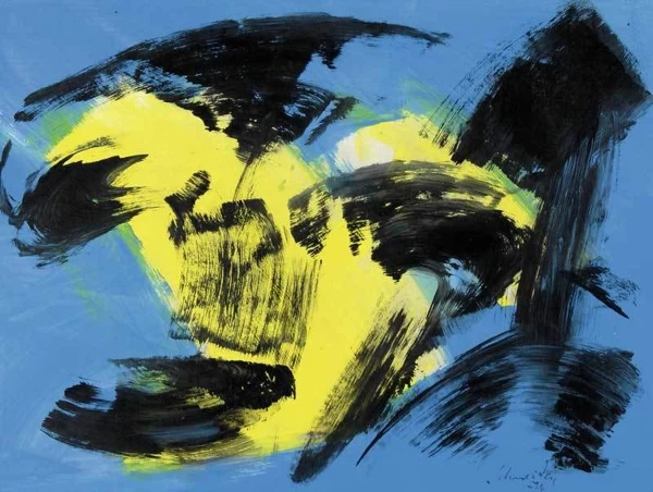 Gérard Schneider — Komposition, 1974