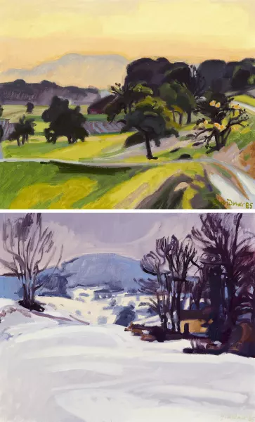 Sommer" - "Winter