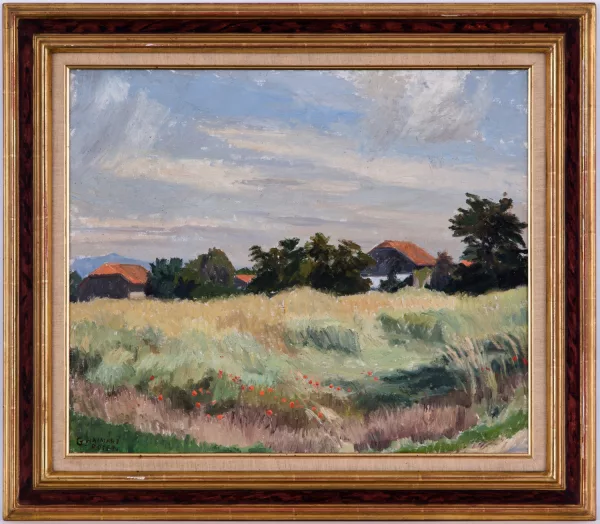 Germaine Hainard-Roten — Vue de campagne