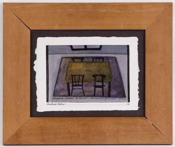 Gianfredo Camesi — Gianfredo Camesi (1940), Ambiente interno
