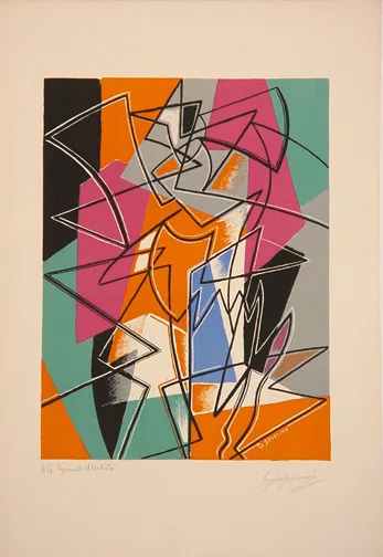 Gino Severini — Pas de deux, 1952