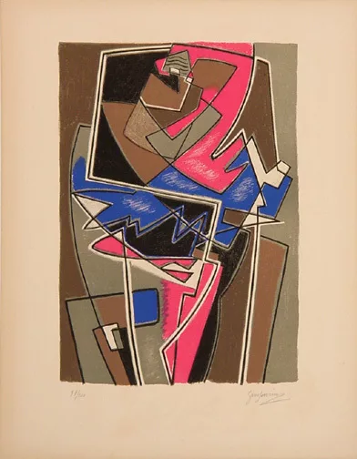 Gino Severini — Ballerine, 1954