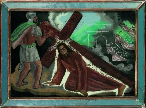 Gino Severini — Jesus unter dem Kreuz