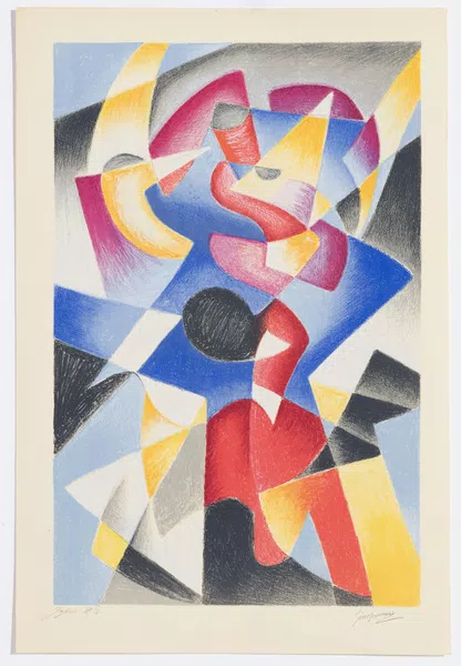 Gino Severini — "Composition",