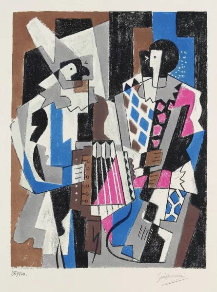 Gino Severini — Les Arlequins