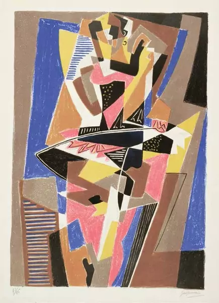 Gino Severini — GINO SEVERINI Cortona 1883–1966 Paris La Danseuse — Galerie Kornfeld