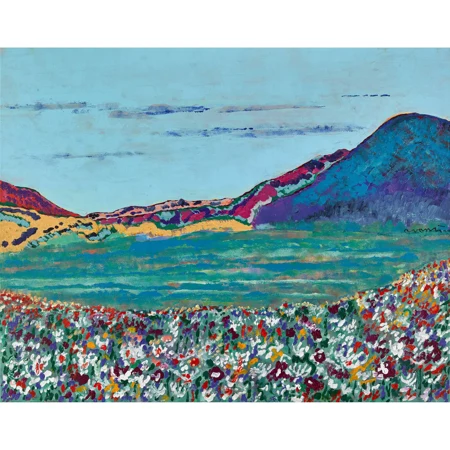 "Davos. Le lac"