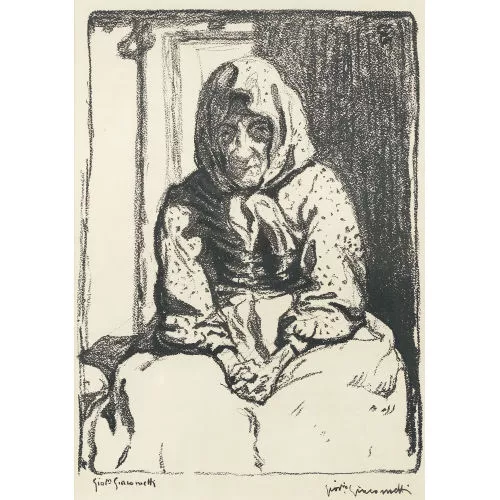 Giovanni Giacometti — La Vecchia / Clarin Gianoli.