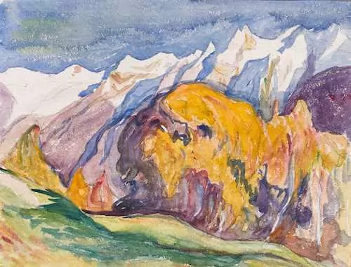 GIOVANNI GIACOMETTI — Val Bregaglia. — Koller Auktionen